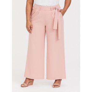 Pink Wide Leg Pant